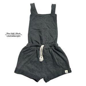 Lulu + Roo 4/5Y **Runs Small** Grey Short Romper